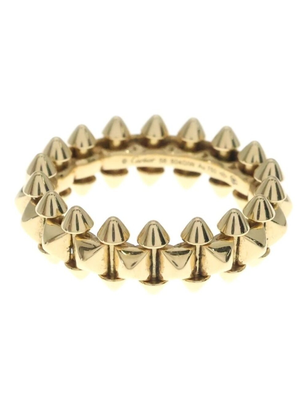 Cartier 18k Yellow Gold Clash de Cartier MM Medium Model Ring